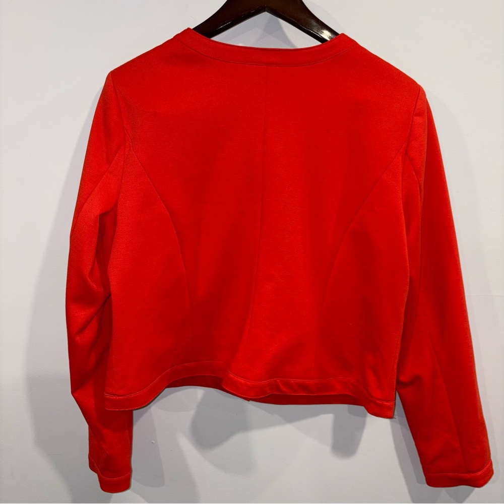 Red Button-Up jacket - Picture 3 of 4